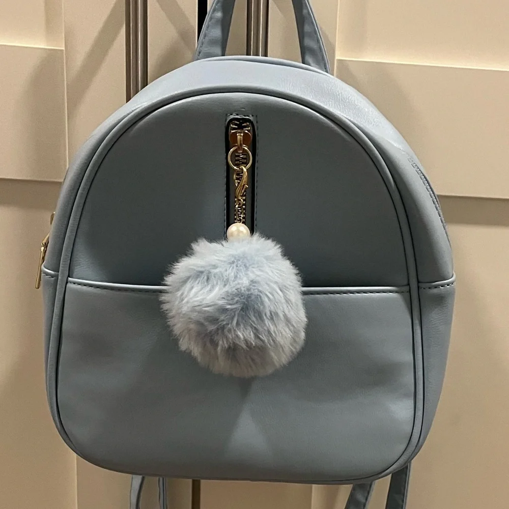 Mini blue backpack - Picture 4 of 16